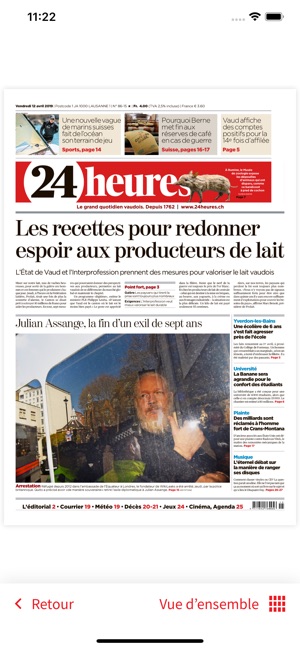 24 heures, le journal(圖1)-速報App