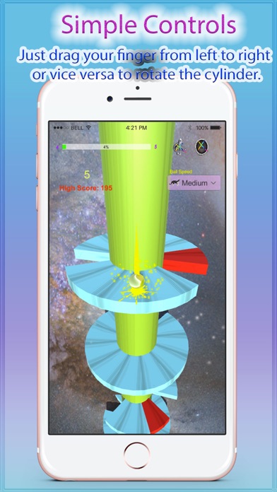 screenshot of Ball Jump - Tower Fall 1