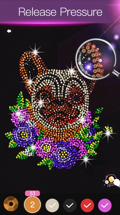 Diamond Coloring Art Game screenshot-7
