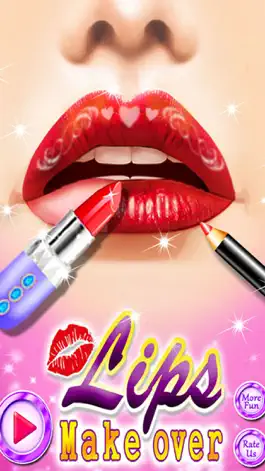 Game screenshot Glossy Lips Makeover Salon mod apk