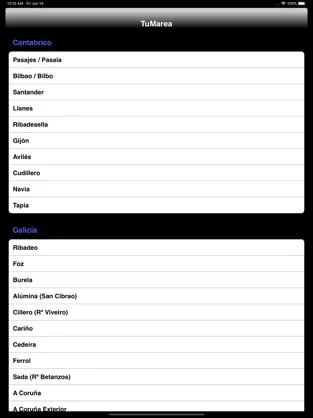 Screenshot 2 TuMarea iphone