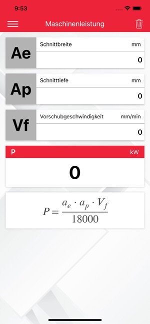 Owema - Schnittdatenrechner(圖2)-速報App