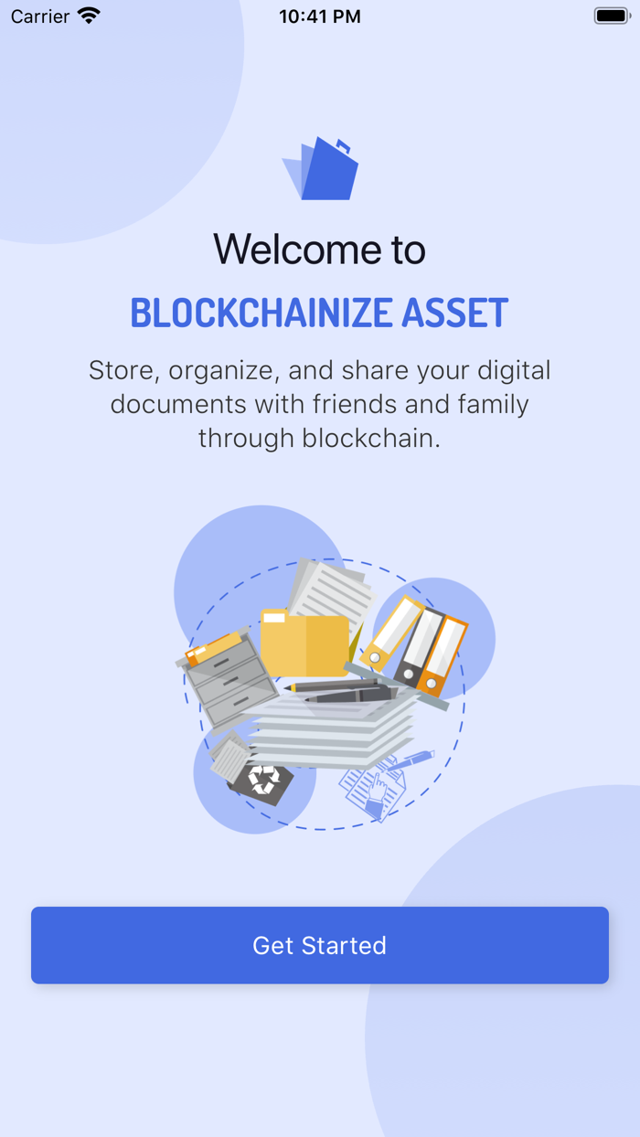 Blockchainize Asset