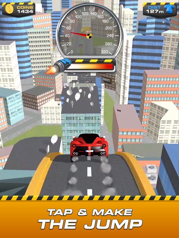 iPad Image of Ramp Car Jumping