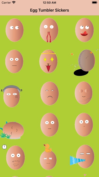 Egg Tumbler Sickers screenshot-0
