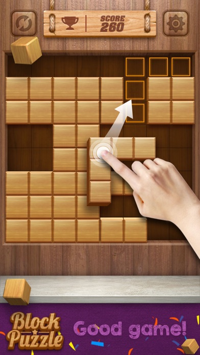 Wood Cube Puzzle Screenshot 4
