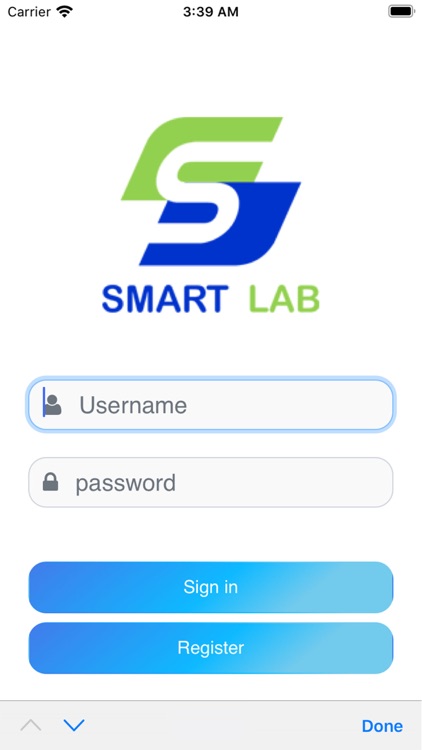 Smart lab APP Tracking