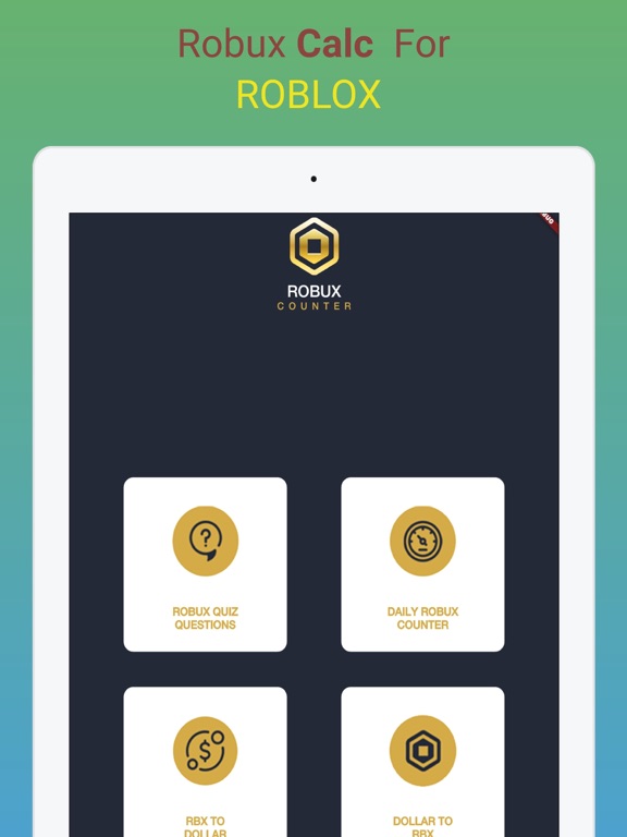 Robux Calc Master For Roblox App Price Drops - robux conter