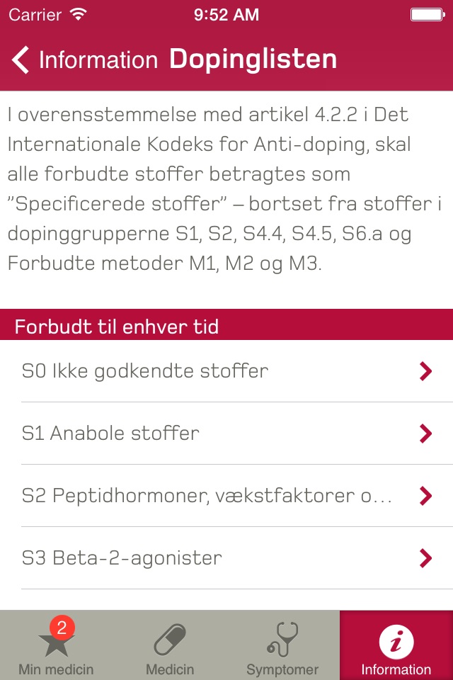 Anti Doping Danmark screenshot 4