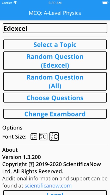 MCQ: Physics