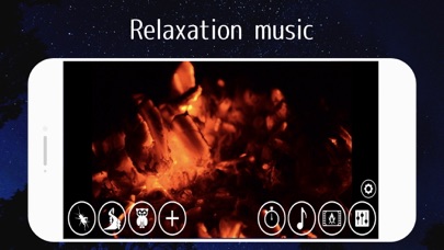 Healing fire and natural sound screenshot 2