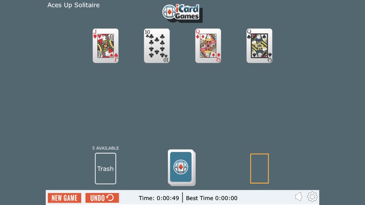 Acesup Card Solitaire