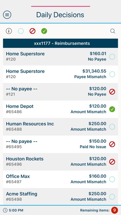 Amegy Bank Positive Pay screenshot-3