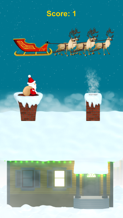 Chimney Hop - Santa Delivery screenshot 4