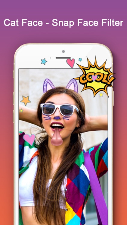 Cat Face - Snap Face Filter screenshot-5