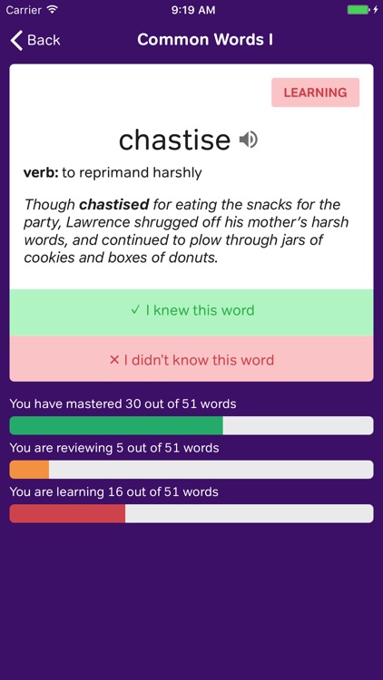 GRE Vocabulary Flashcards screenshot-4