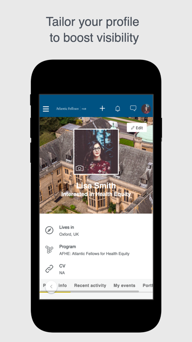 Atlantic Fellows Hub screenshot 3