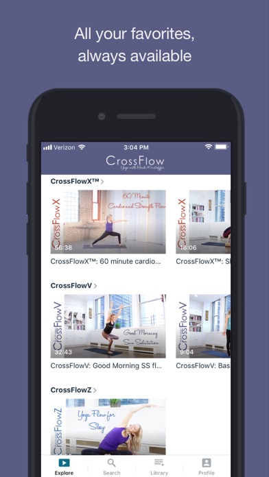 CrossFlow Yoga screenshot 3