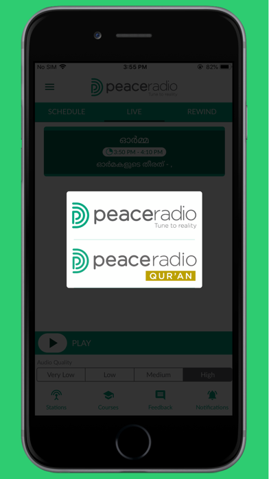 How to cancel & delete Peace Radio - Tune to reality from iphone & ipad 1