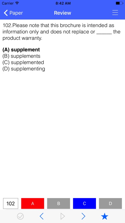 TOEIC Test Part5 Reading 800