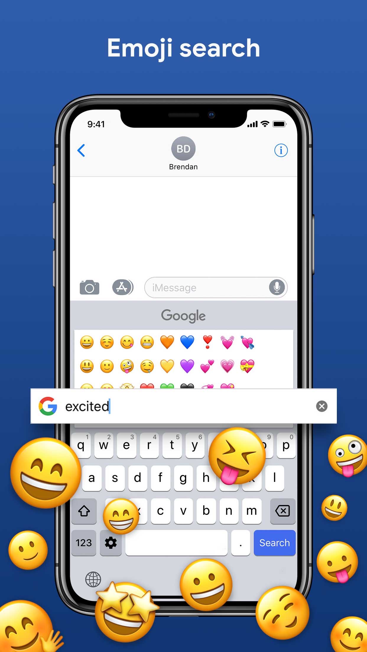 Screenshot do app Gboard, o Teclado do Google