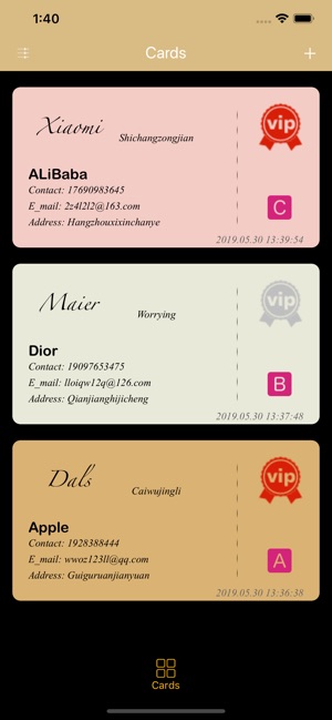 Business Card Sleeve(圖2)-速報App