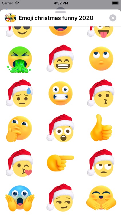 Christmas Funny Emoji 2020