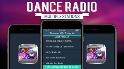 How to cancel & delete Dance Radio+ from iphone & ipad 1