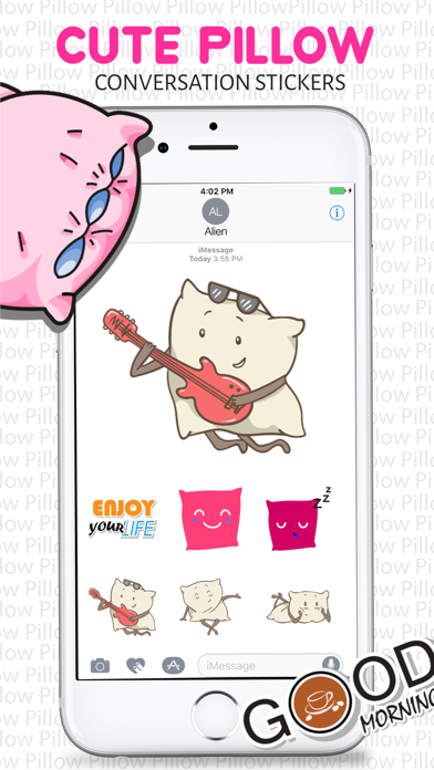 How to cancel & delete Pillow Fight Stickers from iphone & ipad 2