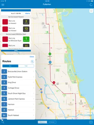 Screenshot 3 Transit Stop: CTA Tracker. iphone