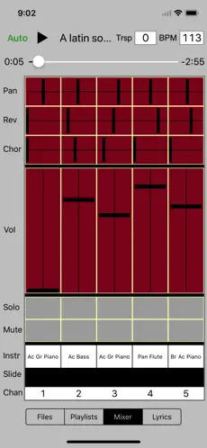 Captura de Pantalla 2 Sweet MIDI Player iphone