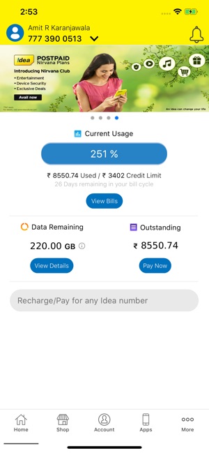 My Idea-Recharge and Payments