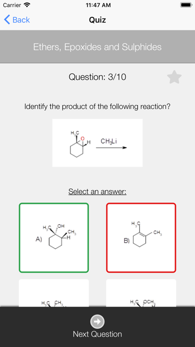 Organic Chemistry Challenge screenshot 3