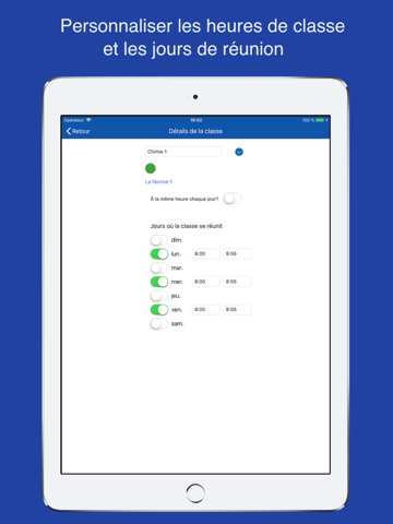 Class Planner for teachers screenshot 4