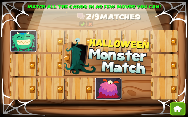 Halloween Monster Match