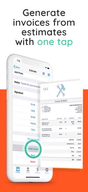 Invoice Simple Estimate Maker On The App Store