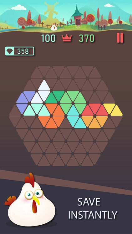 Trigon : Triangle Block Puzzle screenshot-4