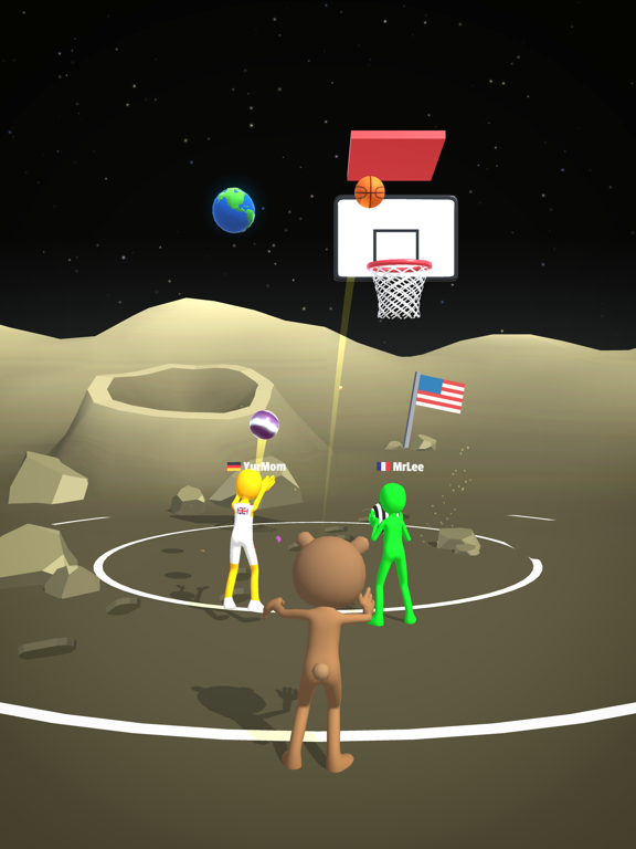 iPad Image of Five Hoops