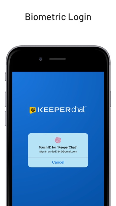 How to cancel & delete KeeperChat from iphone & ipad 1