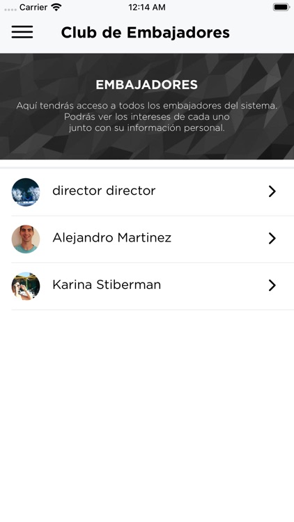 Clud de embajadores screenshot-3