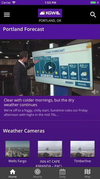 Portland Weather from KGW 8