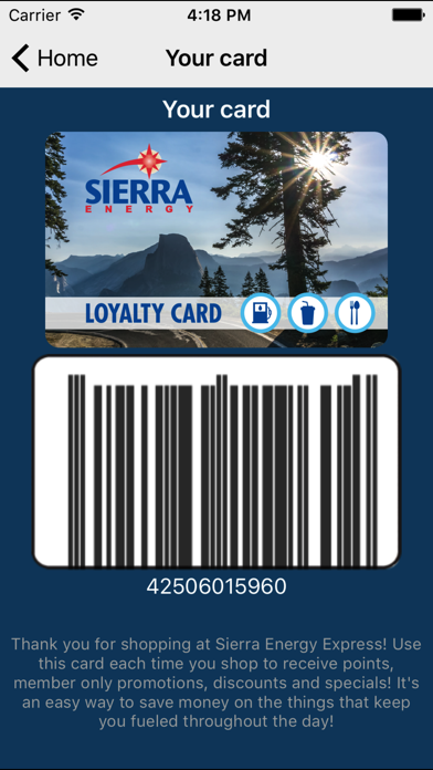 How to cancel & delete Sierra Energy Loyalty Club from iphone & ipad 3