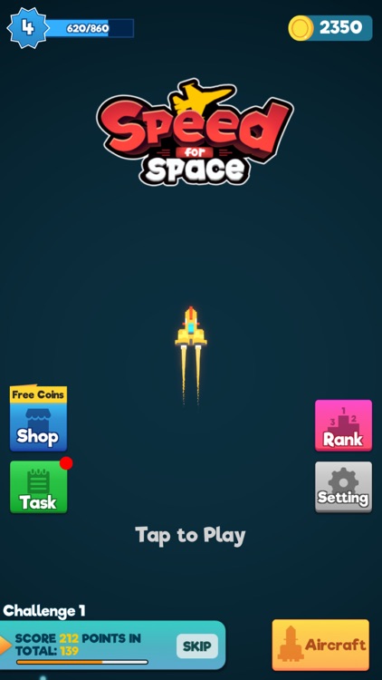 Speed for Space - Galaxy Race screenshot-0