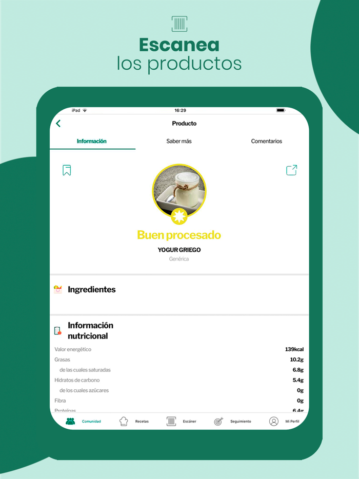 MyRealFood Recetas y alimentos