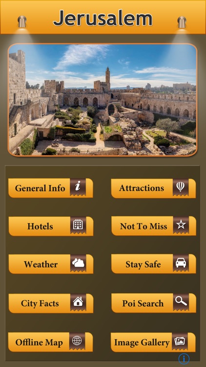 Jerusalem Offline Map Guide