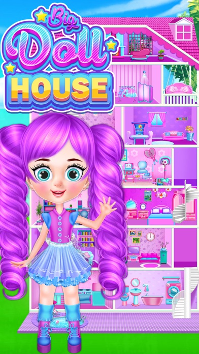 big doll house cartoon