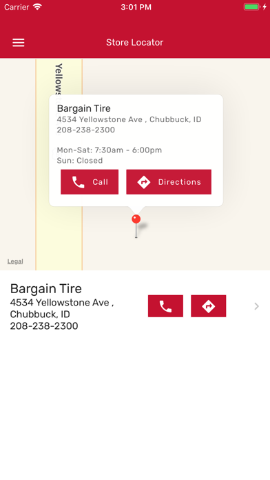 Bargain Tire Idaho screenshot 3