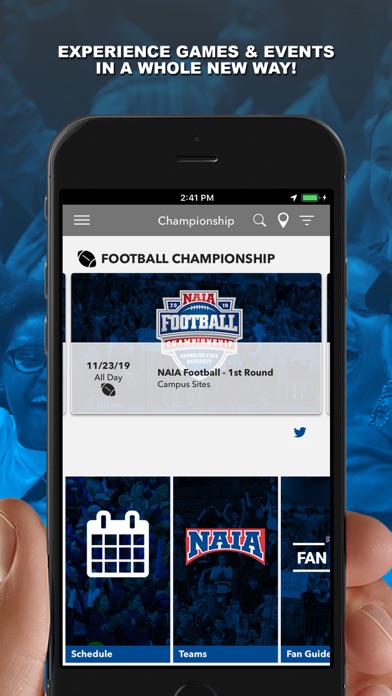 How to cancel & delete Experience NAIA Championships from iphone & ipad 1