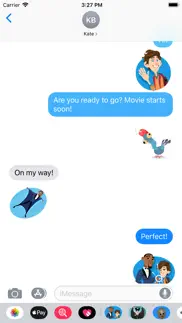 spies in disguise stickers iphone screenshot 4