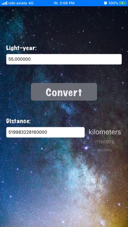 LightYearDistance Calculator screenshot-3